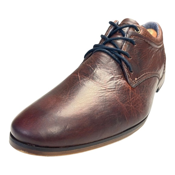 Bull Boxer Hand Crafted Original Limited Edition Brown Derby Shoe Mens 10 M - Picture 5 of 12